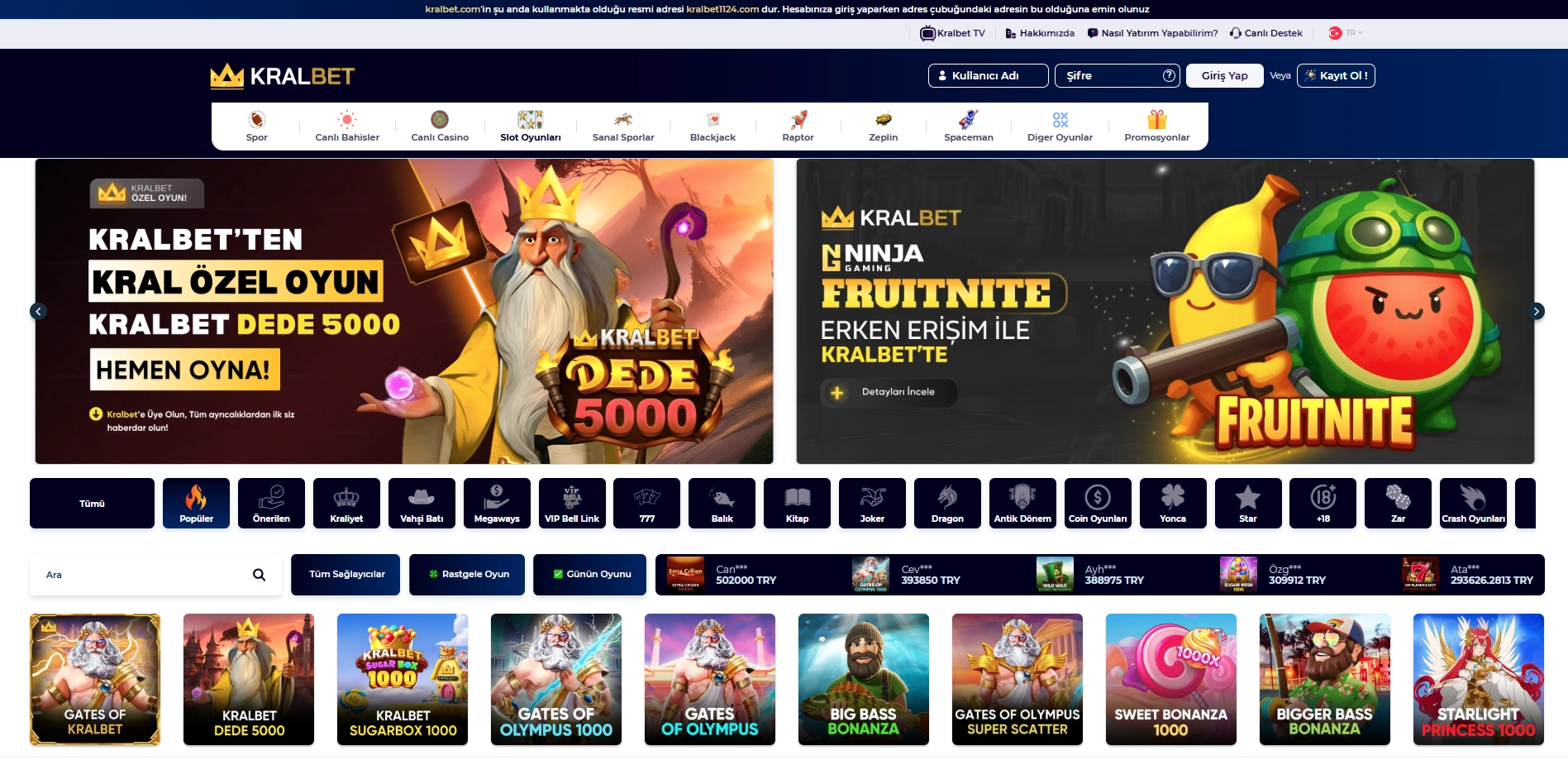 Casino slot sitelerinde heyecanın tadını çıkar